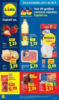 Katalog Lidl 16.04.2026 - 24.04.2026