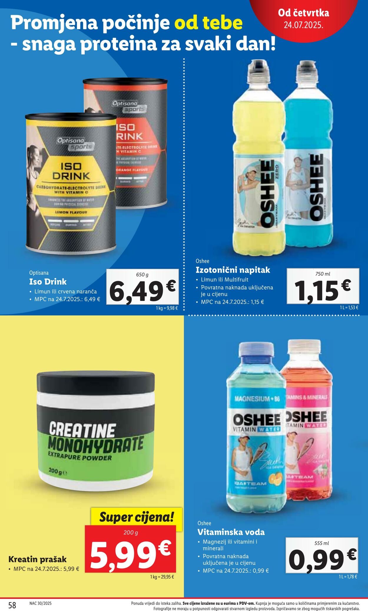 Katalog Lidl 18.07.2025 - 01.08.2025