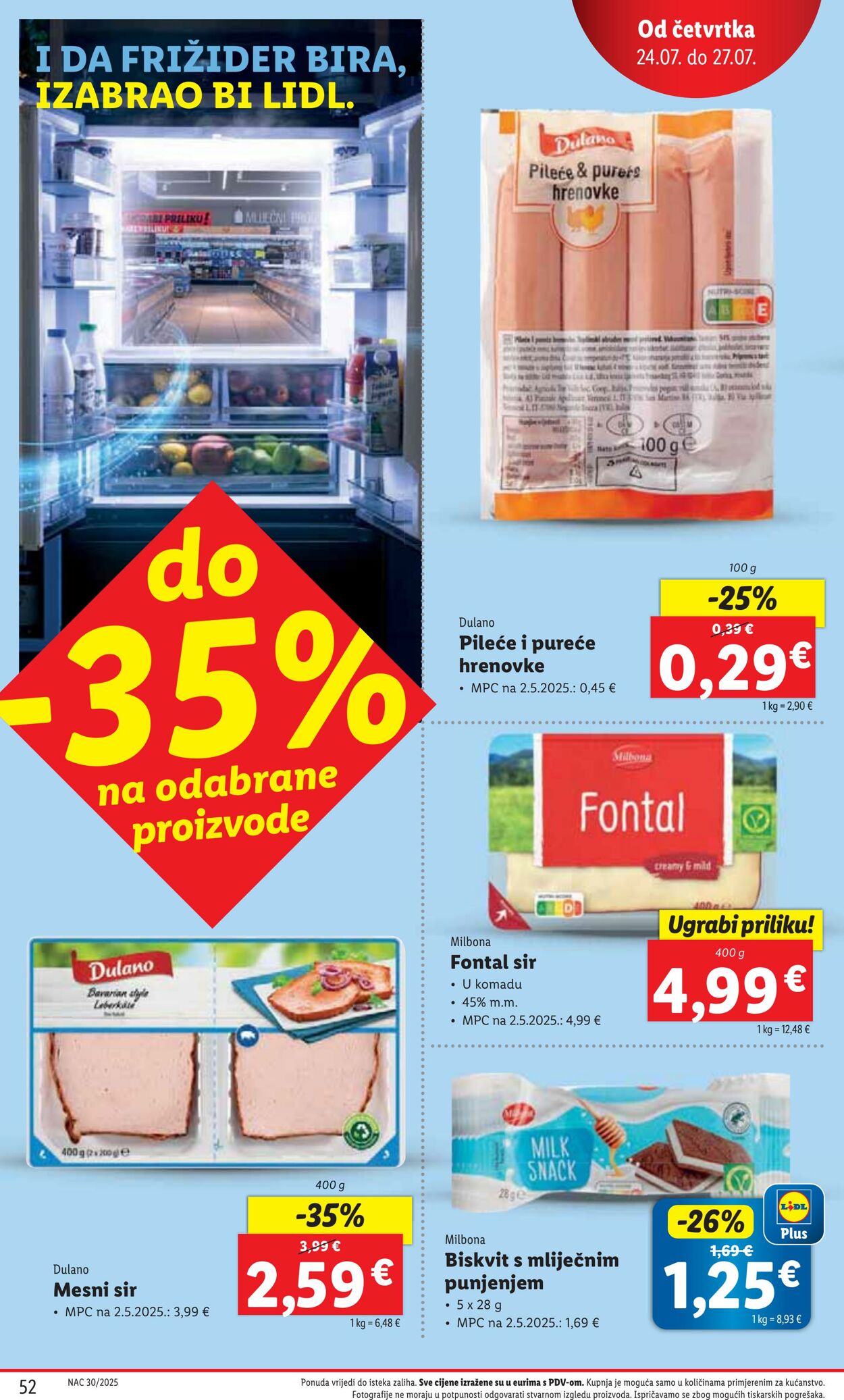 Katalog Lidl 18.07.2025 - 01.08.2025