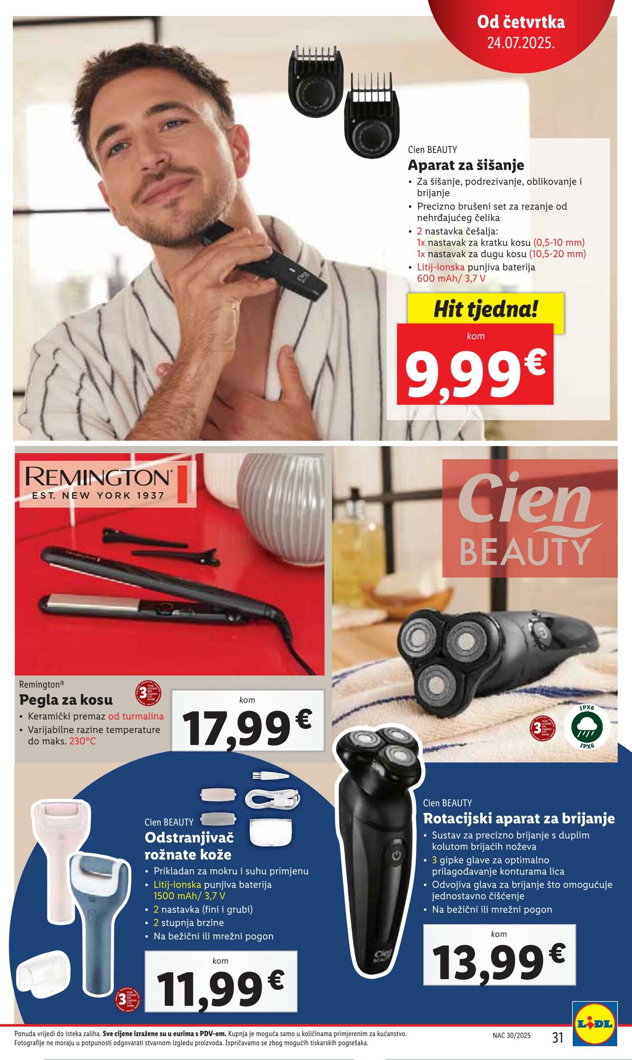 Katalog Lidl 18.07.2025 - 01.08.2025