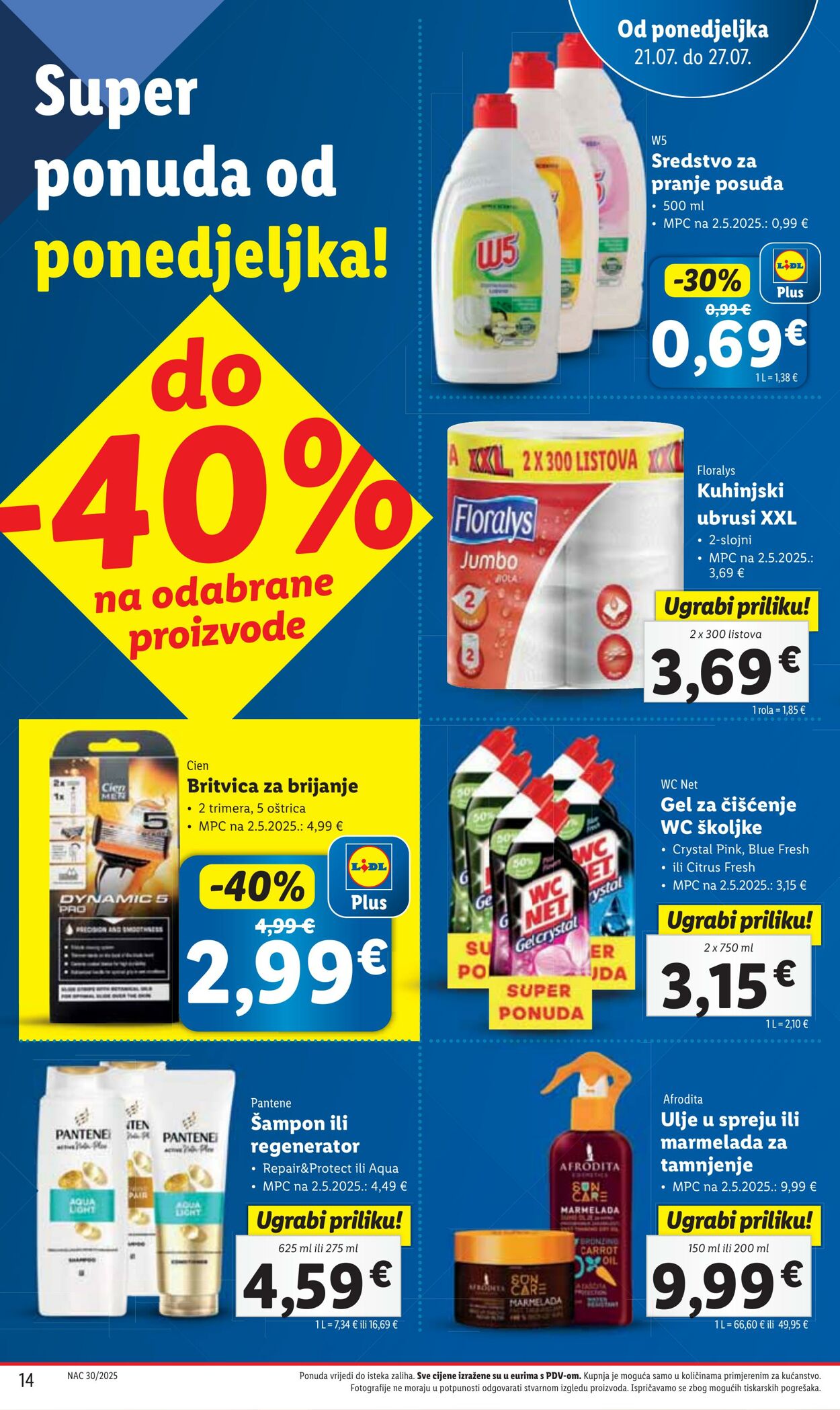 Katalog Lidl 22.07.2025 - 05.08.2025