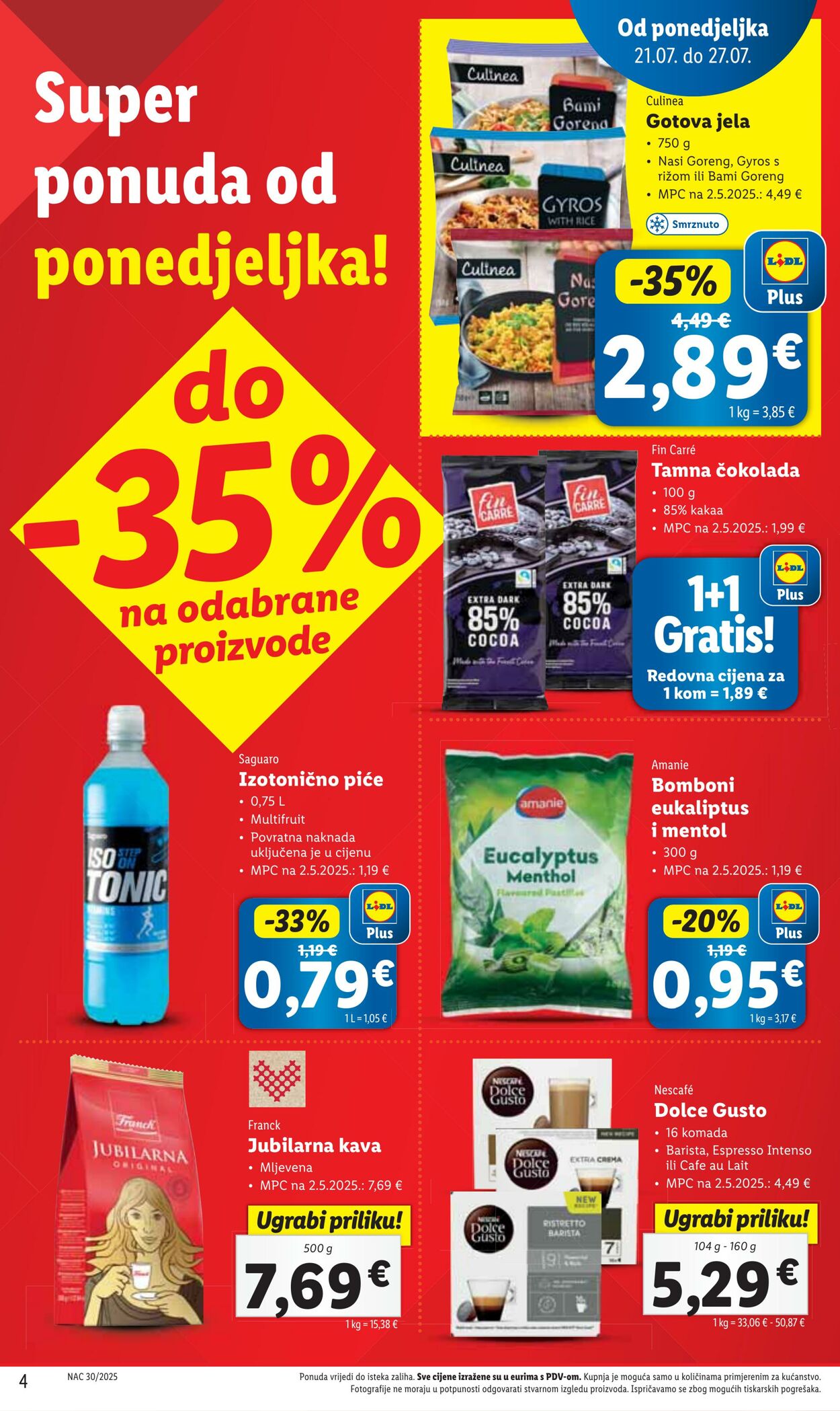 Katalog Lidl 22.07.2025 - 05.08.2025