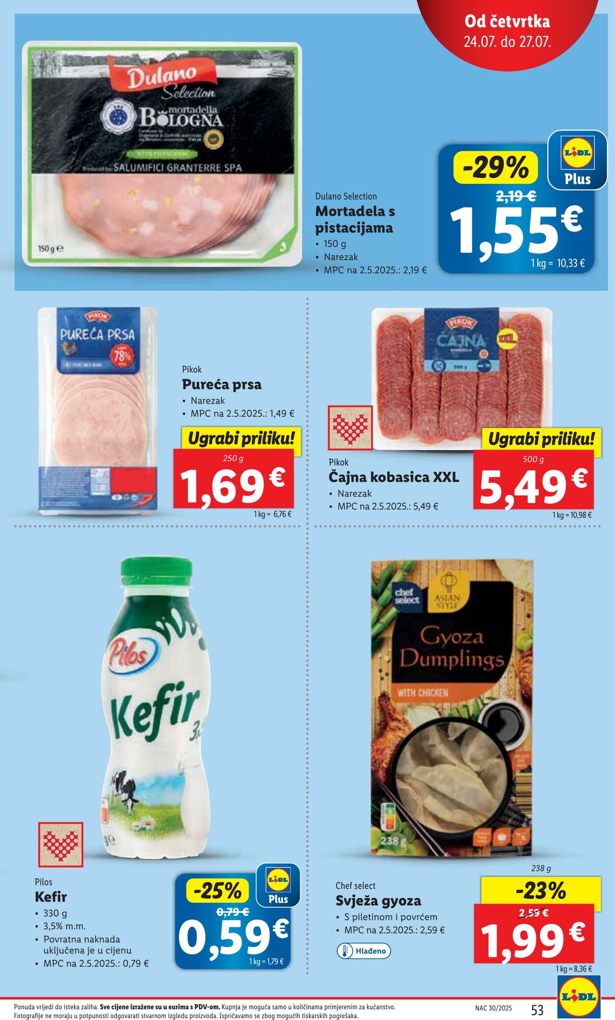 Katalog Lidl 24.07.2025 - 07.08.2025