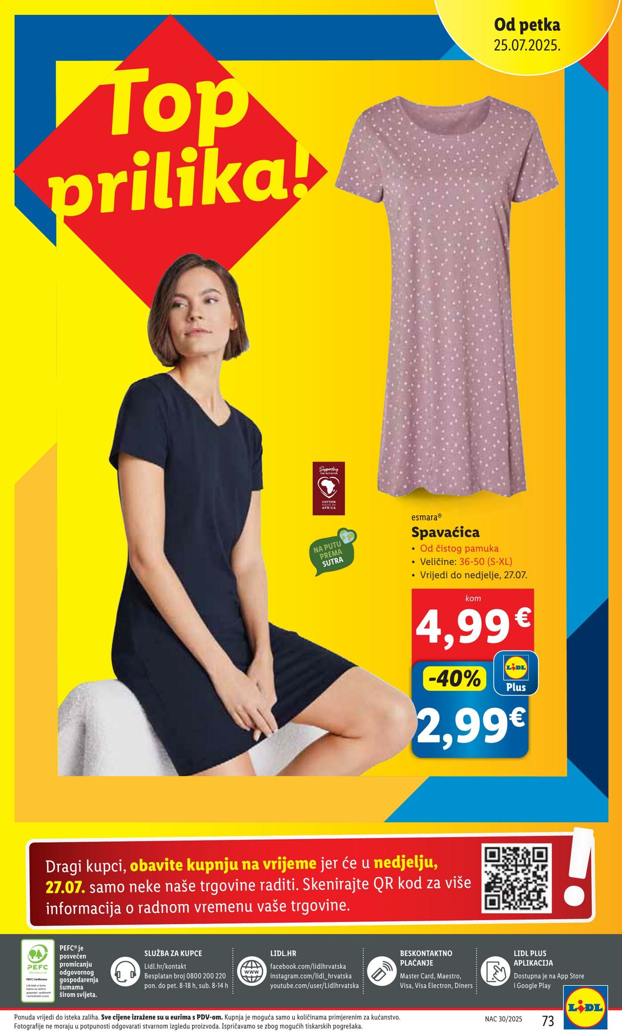 Katalog Lidl 20.07.2025 - 03.08.2025
