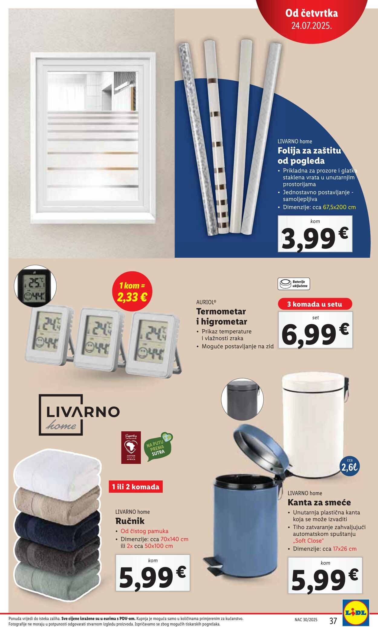 Katalog Lidl 20.07.2025 - 03.08.2025