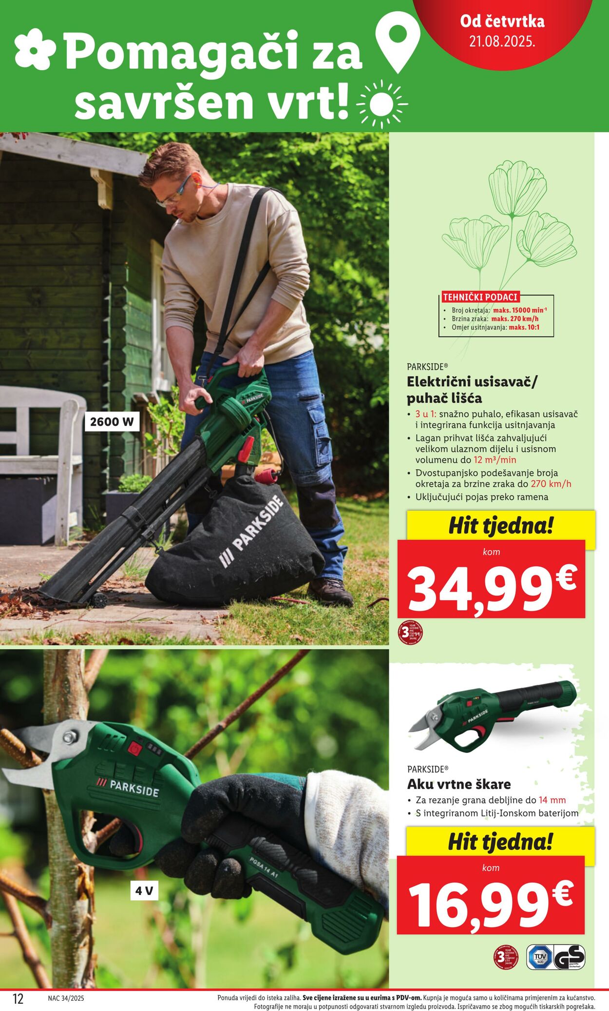 Katalog Lidl 21.08.2025 - 04.09.2025