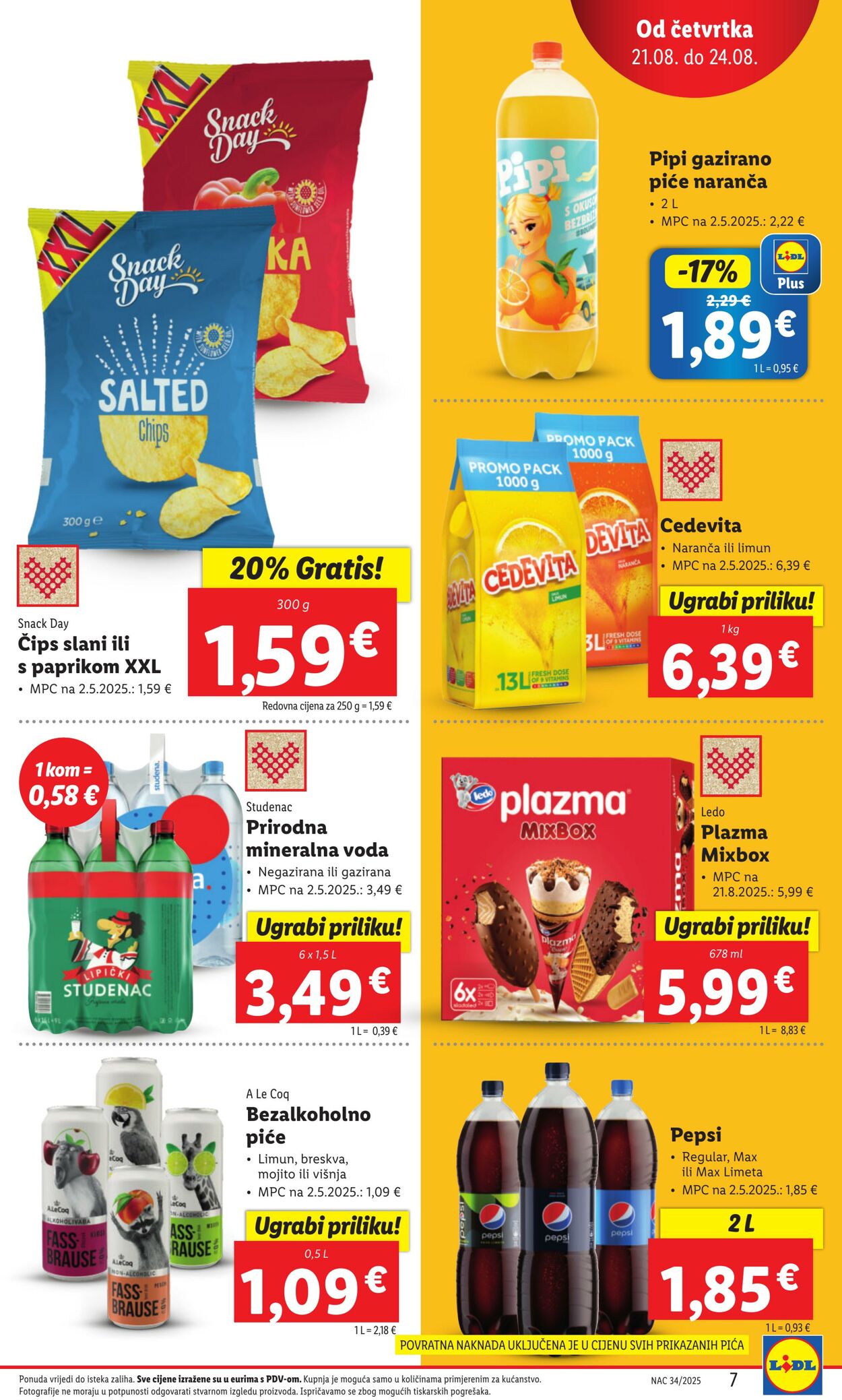 Katalog Lidl 21.08.2025 - 04.09.2025