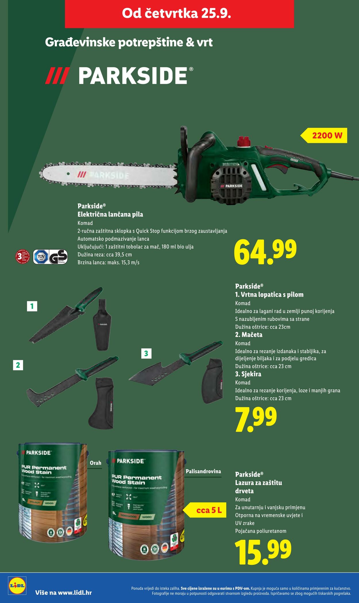 Katalog Lidl 22.09.2025 - 06.10.2025