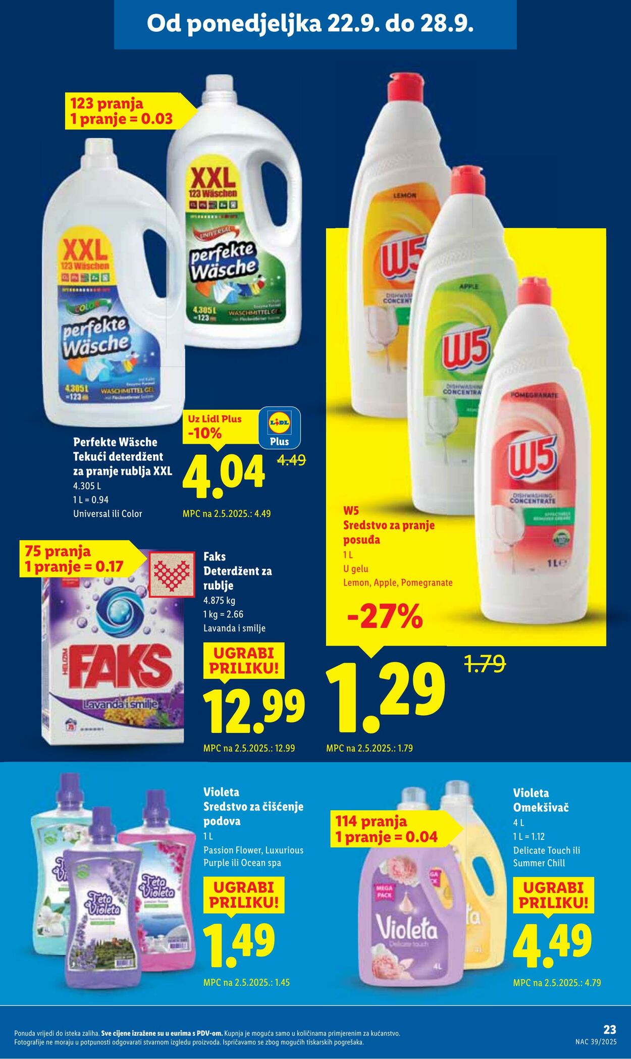 Katalog Lidl 22.09.2025 - 06.10.2025