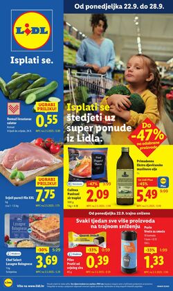 Katalog Lidl 22.09.2025 - 06.10.2025
