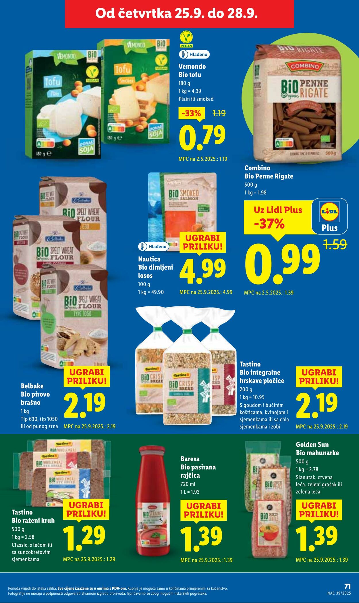 Katalog Lidl 19.09.2025 - 03.10.2025