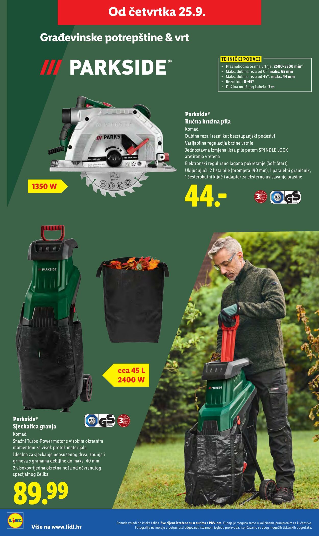 Katalog Lidl 19.09.2025 - 03.10.2025