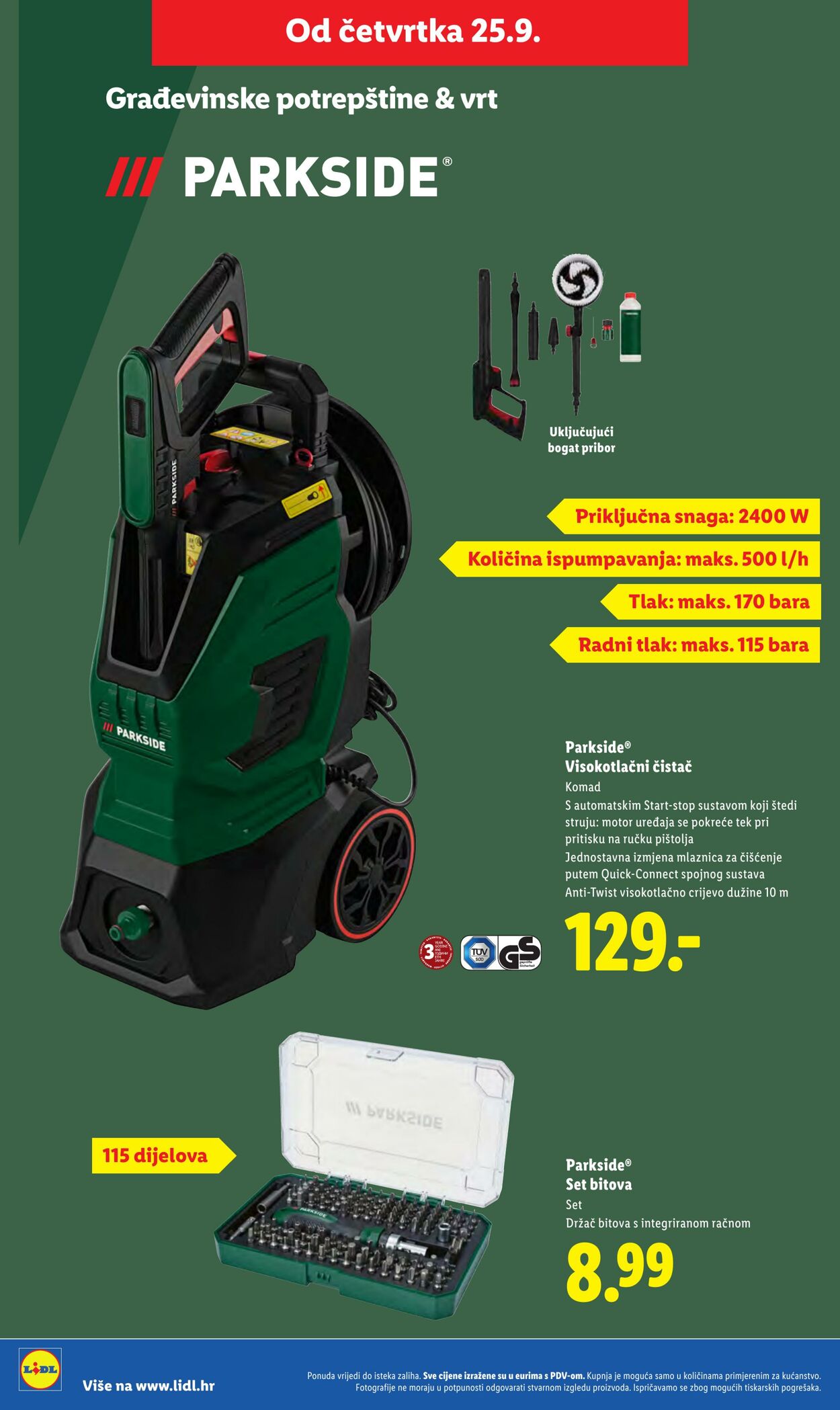 Katalog Lidl 19.09.2025 - 03.10.2025