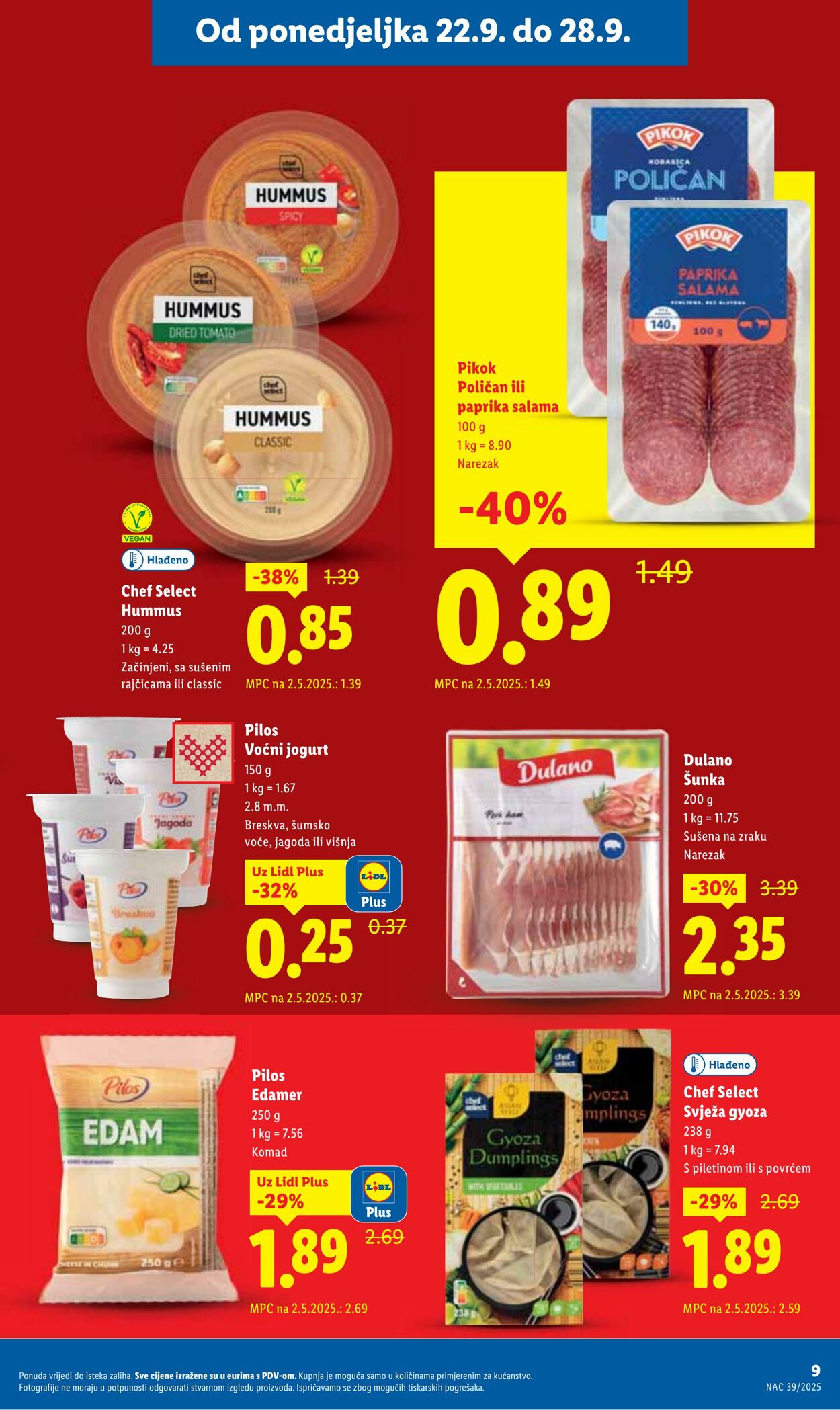 Katalog Lidl 19.09.2025 - 03.10.2025