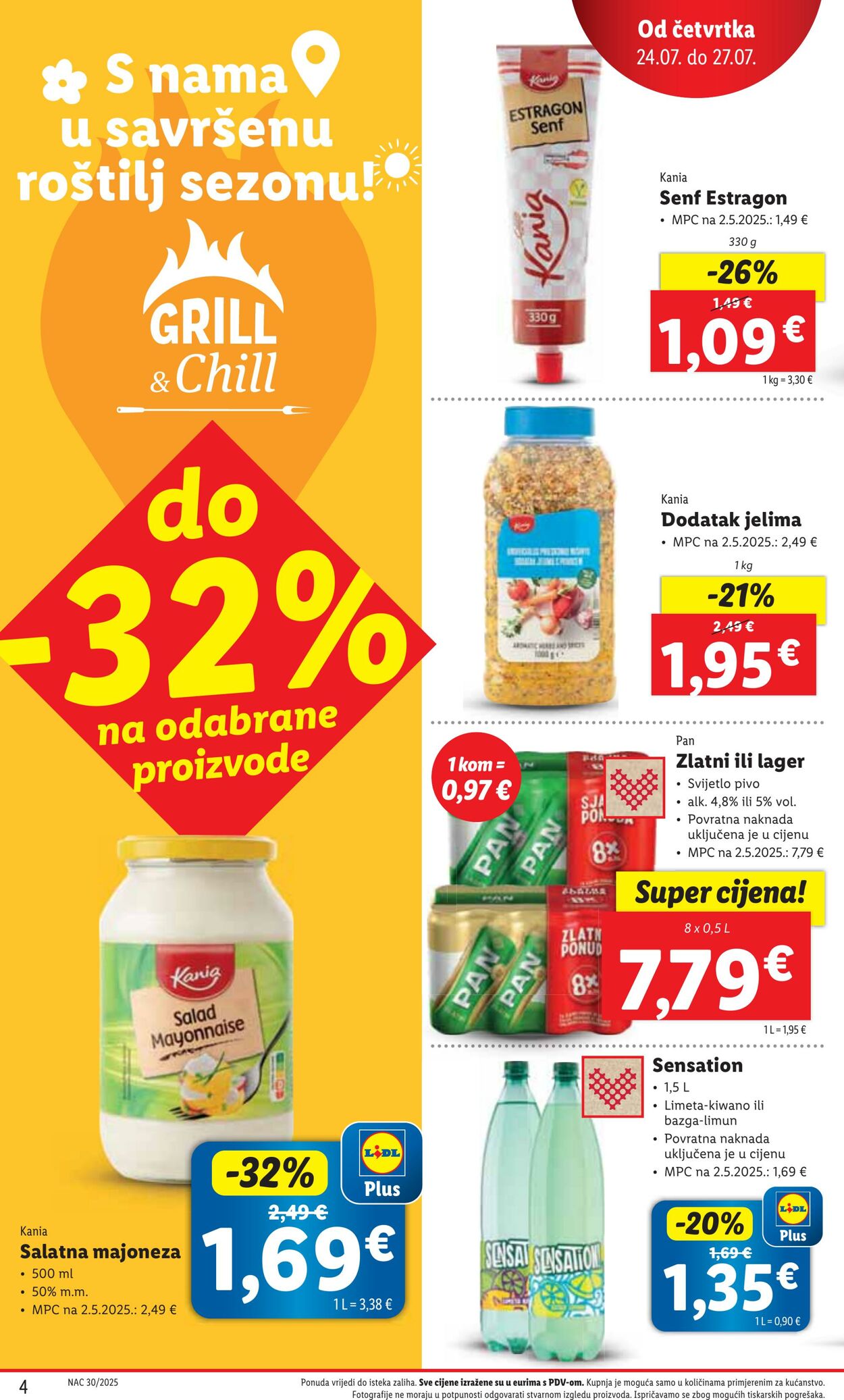 Katalog Lidl 24.07.2025 - 07.08.2025
