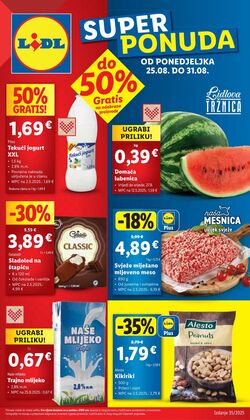 Katalog Lidl 24.08.2025 - 07.09.2025