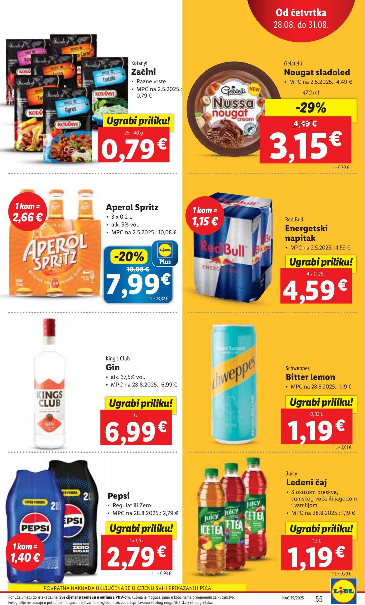 Katalog Lidl 26.08.2025 - 02.09.2025