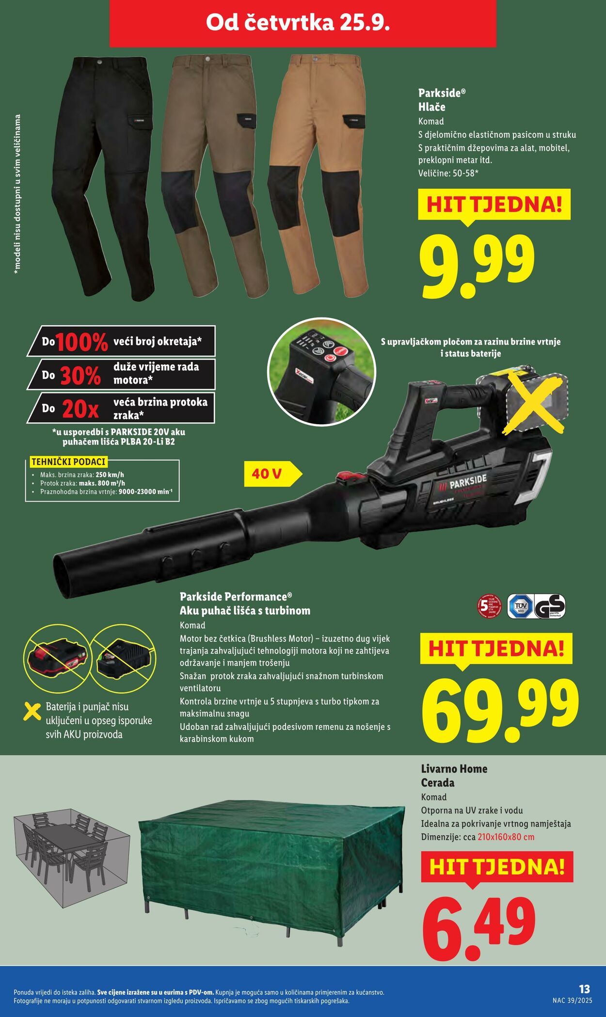 Katalog Lidl 25.09.2025 - 09.10.2025