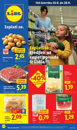 Katalog Lidl 25.09.2025 - 09.10.2025