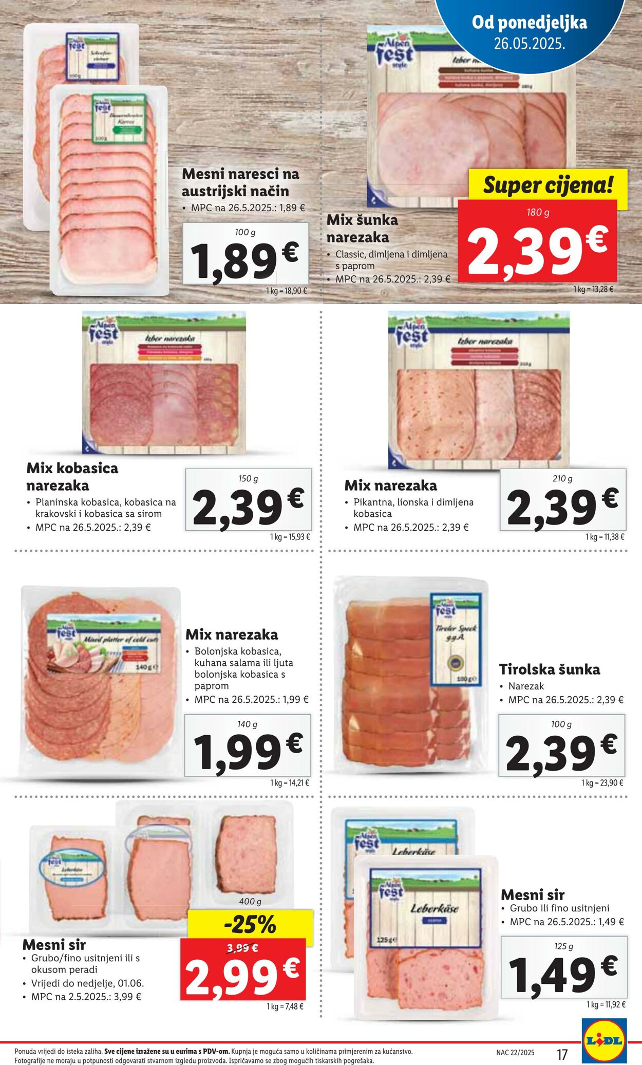 Katalog Lidl 26.05.2025 - 02.06.2025