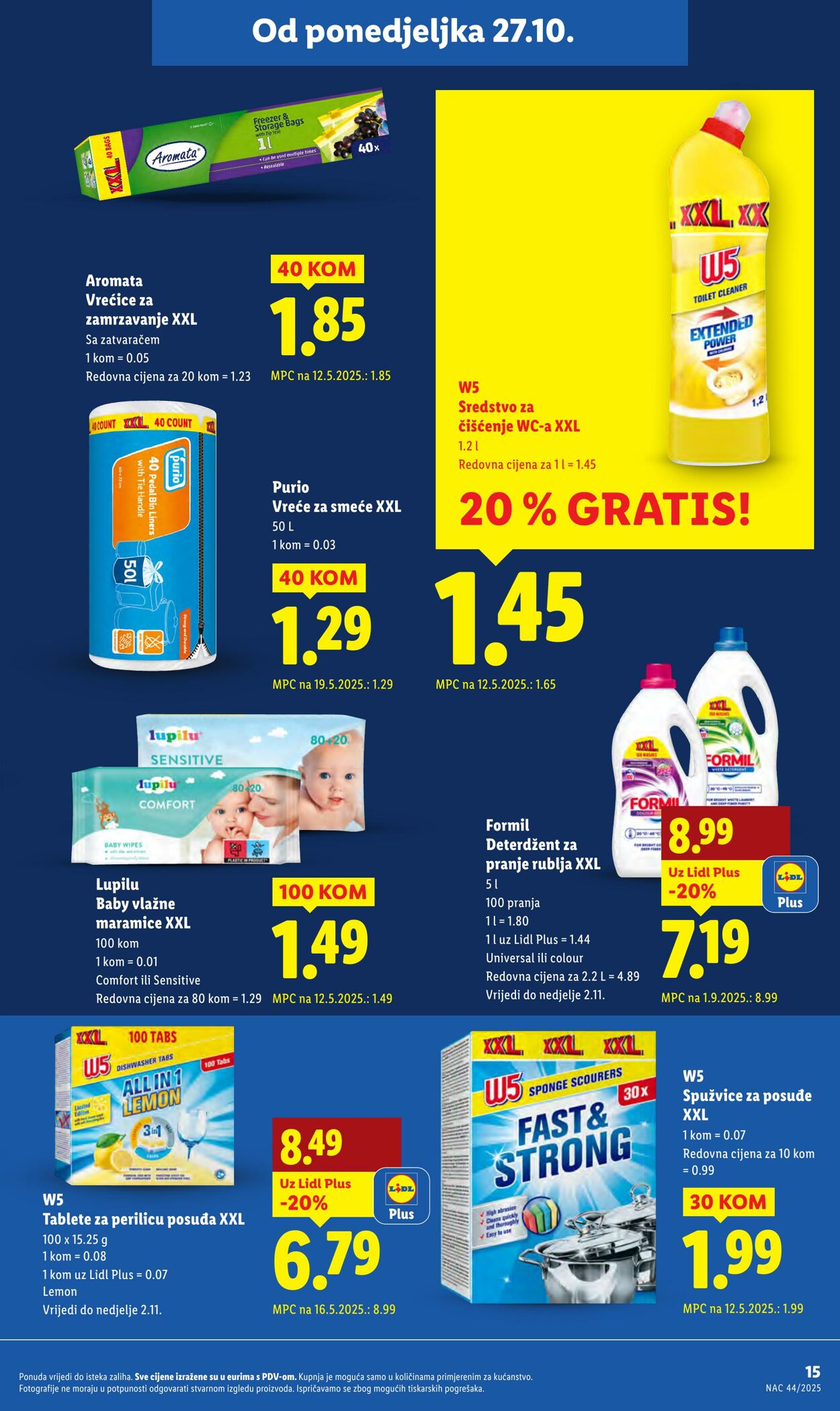 Katalog Lidl 26.10.2025 - 09.11.2025
