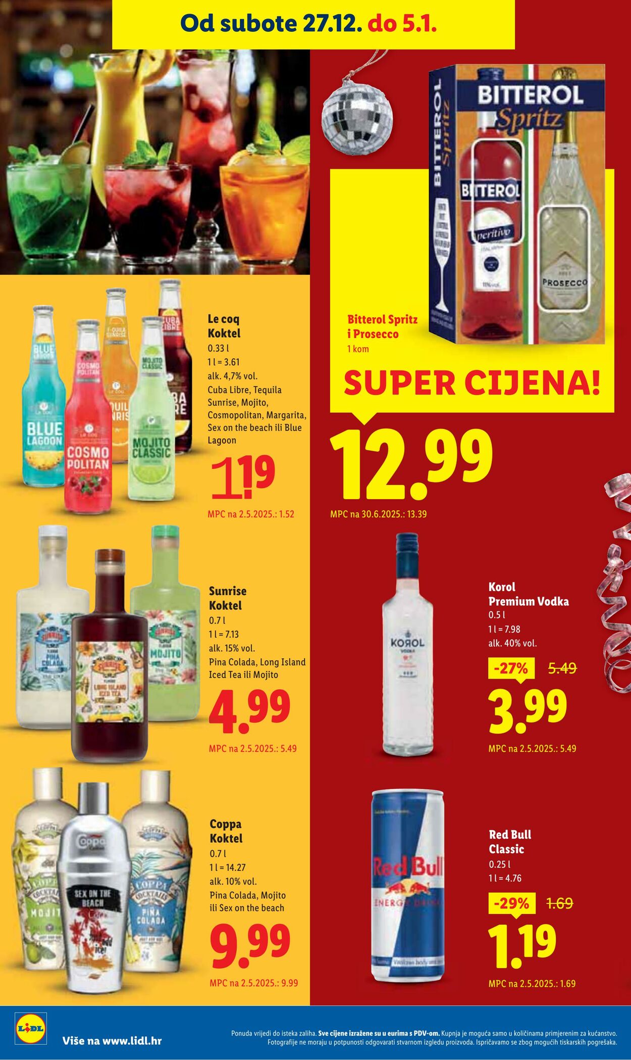 Katalog Lidl 18.12.2025 - 01.01.2026