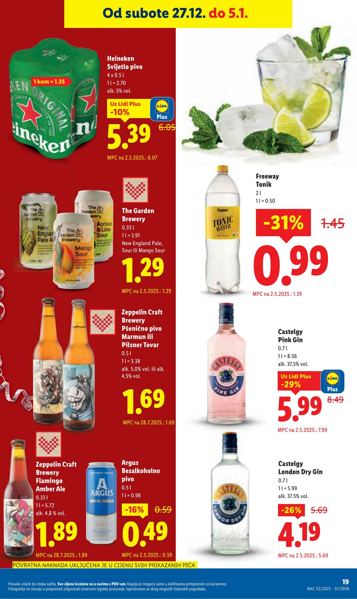 Katalog Lidl 18.12.2025 - 01.01.2026
