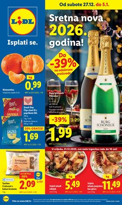 Katalog Lidl 18.12.2025 - 01.01.2026