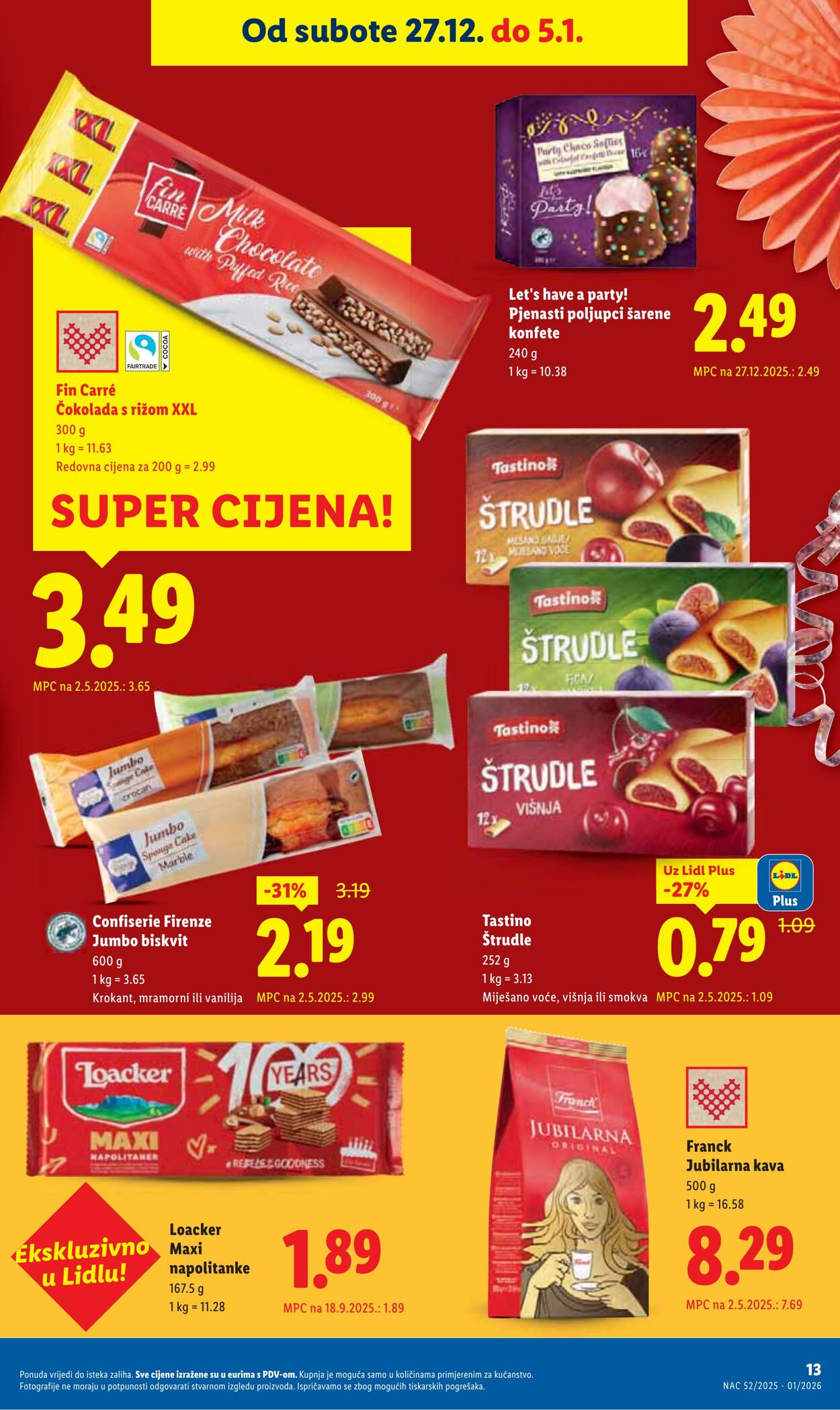 Katalog Lidl 22.12.2025 - 05.01.2026