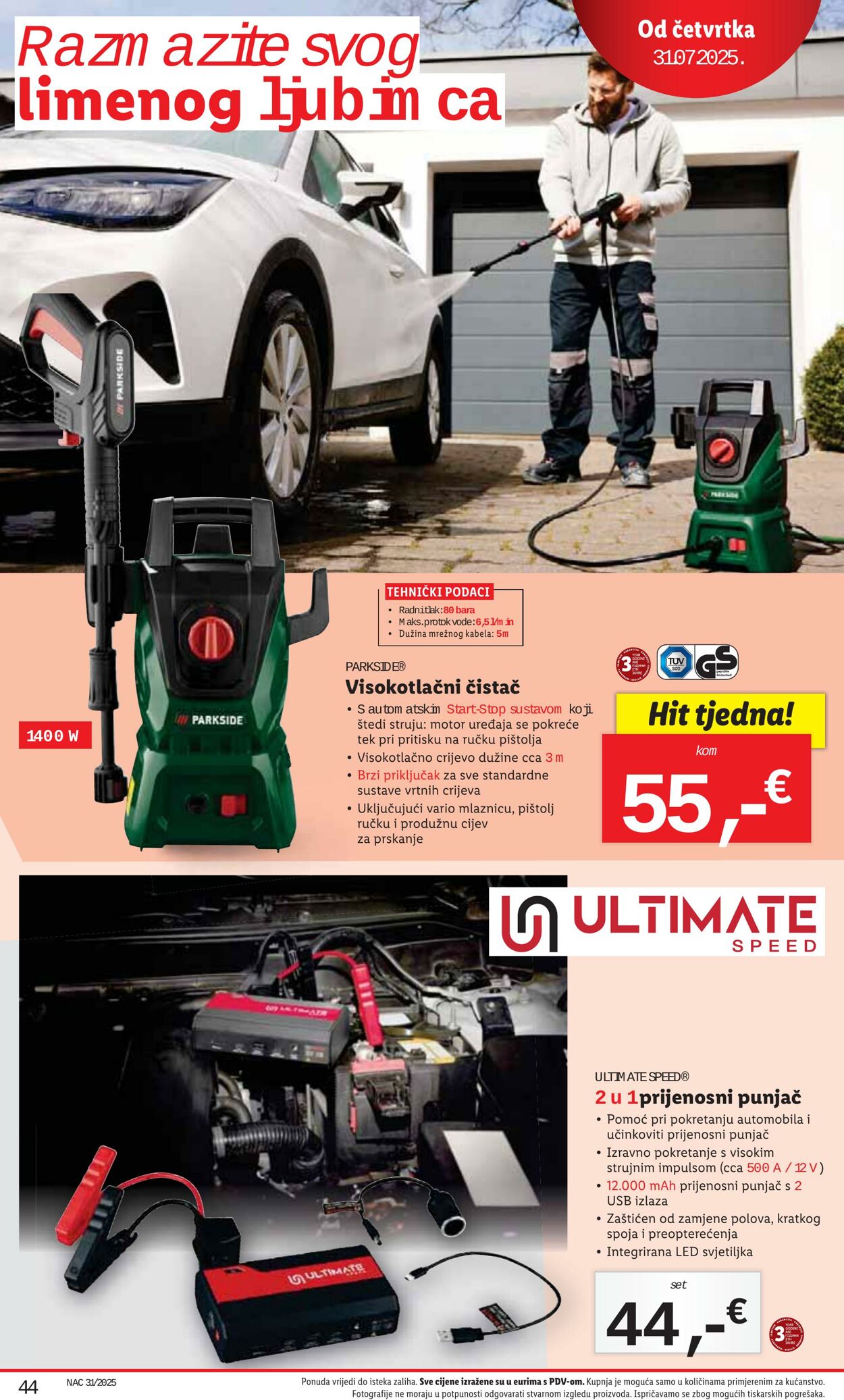 Katalog Lidl 24.07.2025 - 07.08.2025