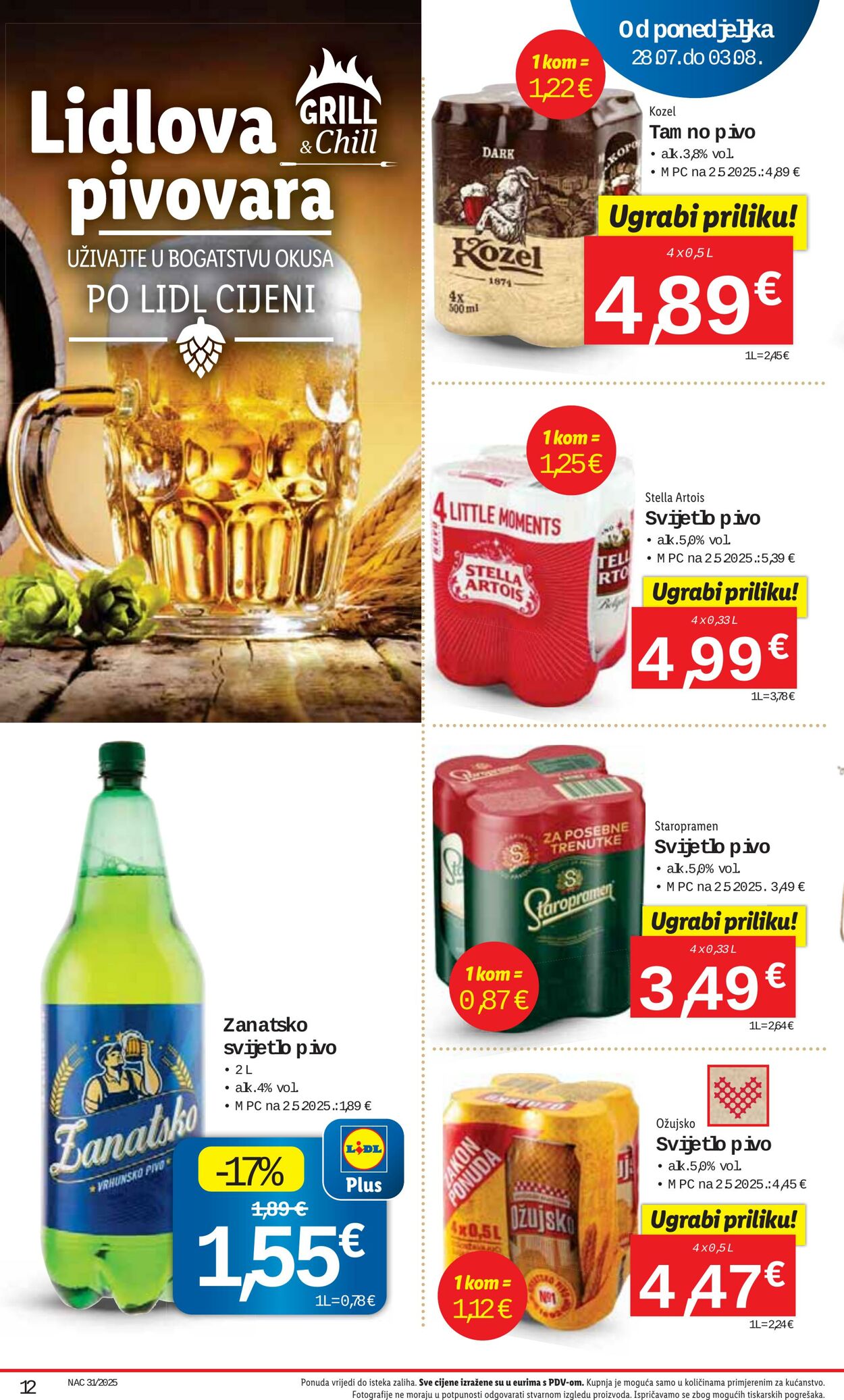 Katalog Lidl 24.07.2025 - 07.08.2025