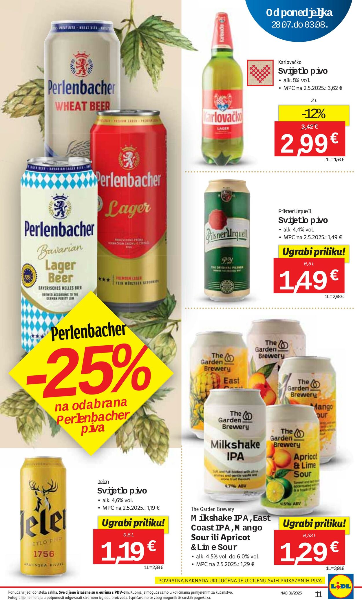 Katalog Lidl 24.07.2025 - 07.08.2025