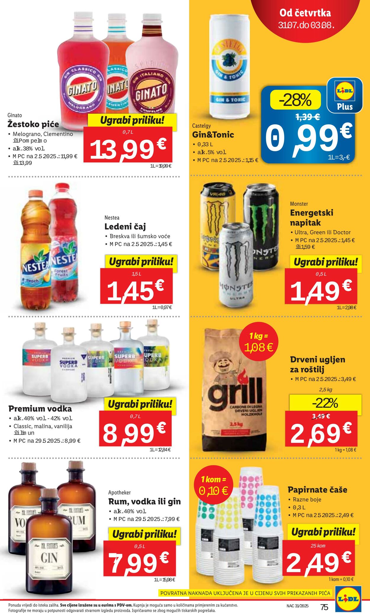 Katalog Lidl 24.07.2025 - 07.08.2025