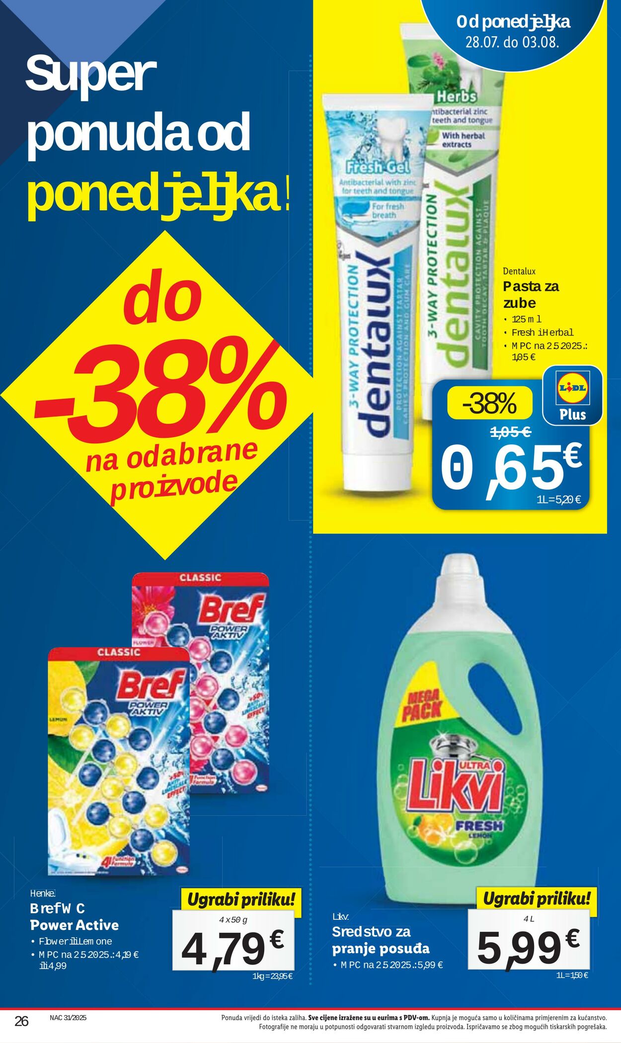 Katalog Lidl 24.07.2025 - 07.08.2025