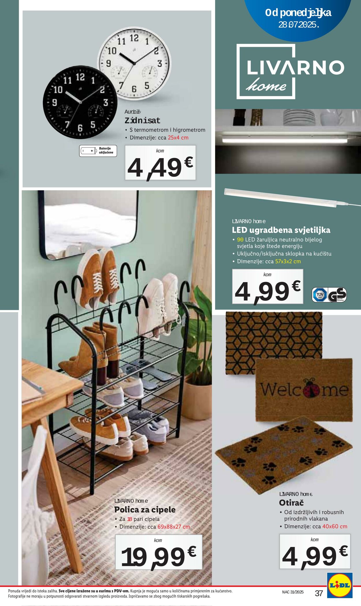 Katalog Lidl 24.07.2025 - 07.08.2025