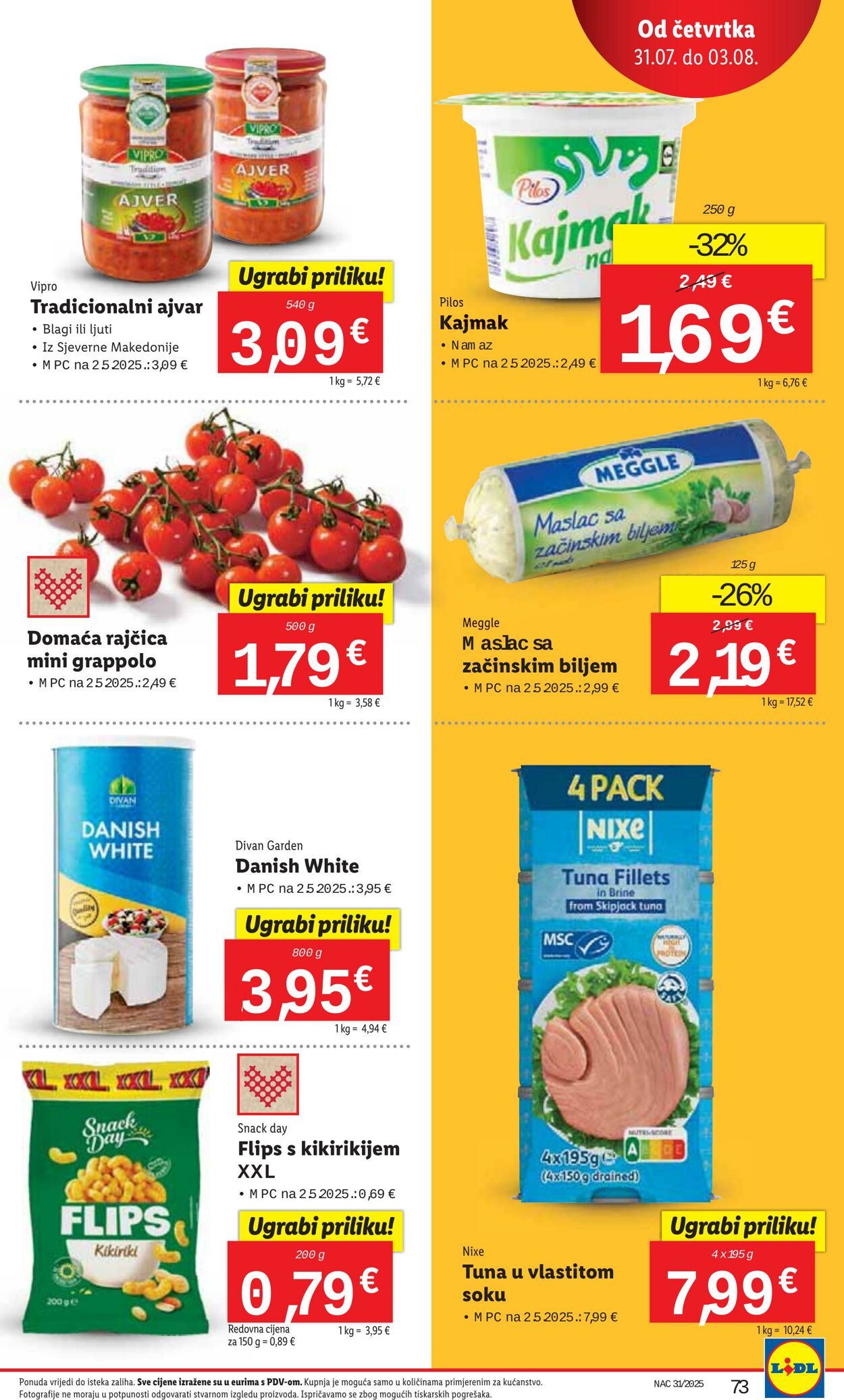 Katalog Lidl 24.07.2025 - 07.08.2025