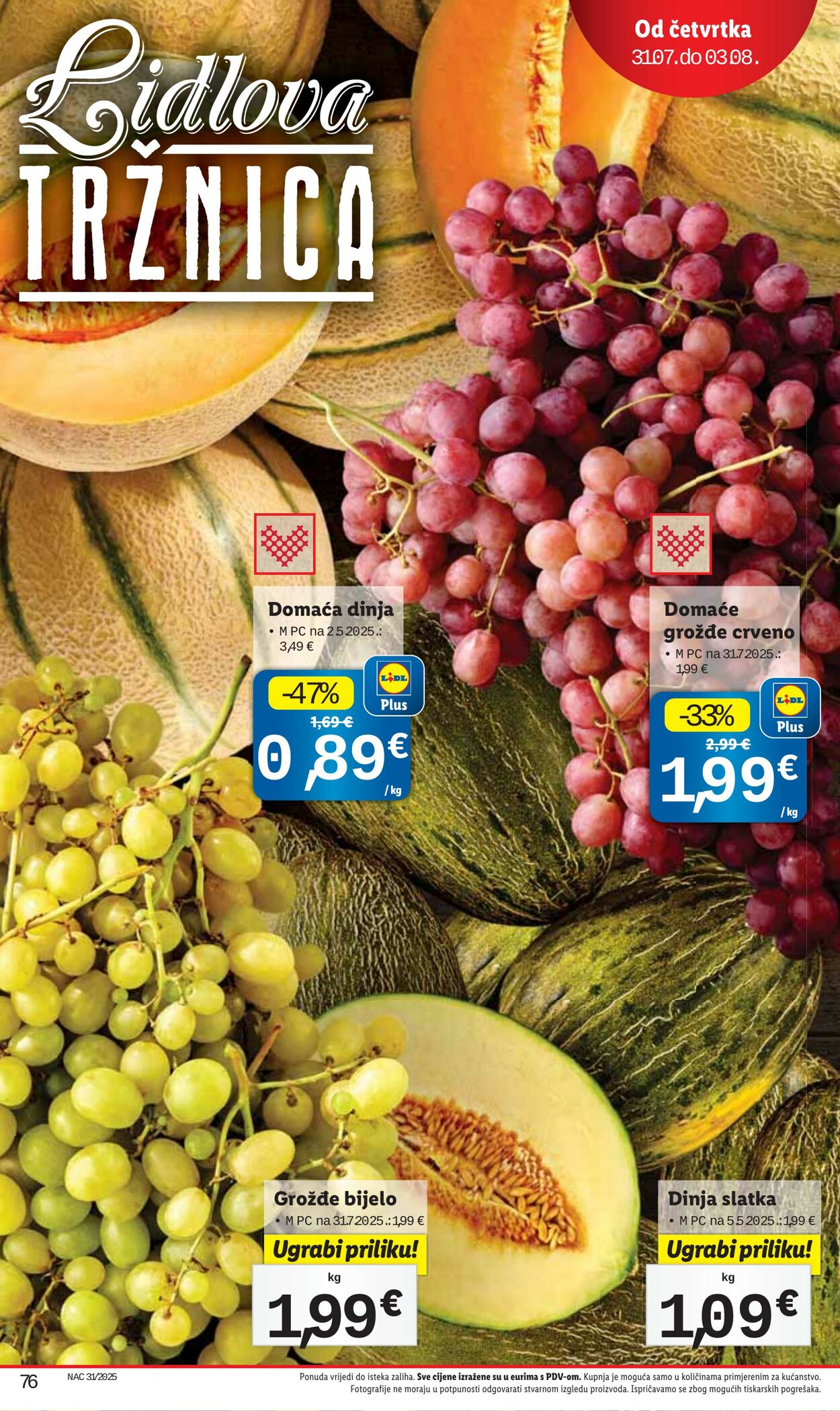 Katalog Lidl 24.07.2025 - 07.08.2025