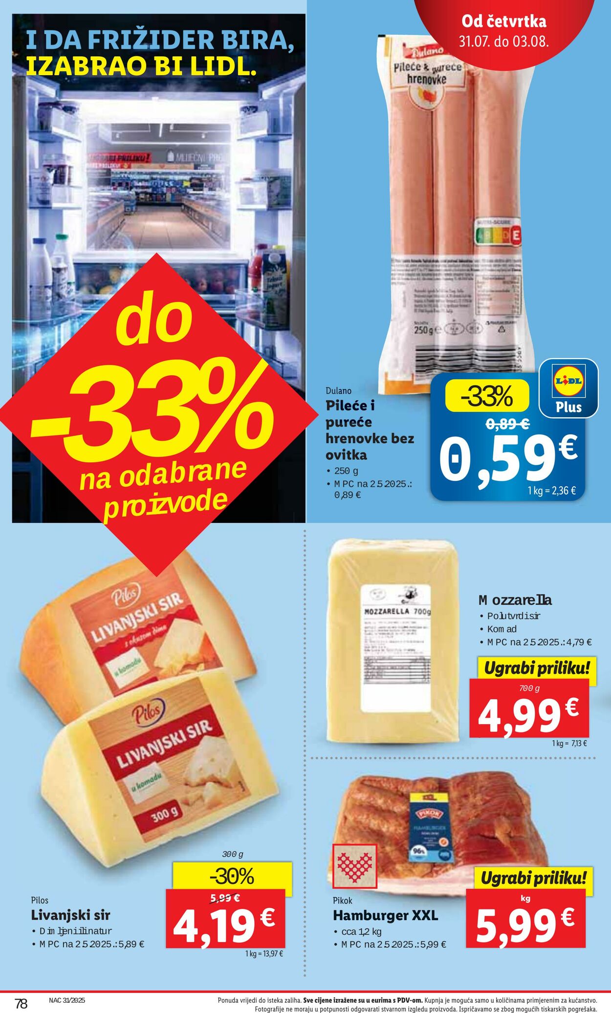 Katalog Lidl 24.07.2025 - 07.08.2025