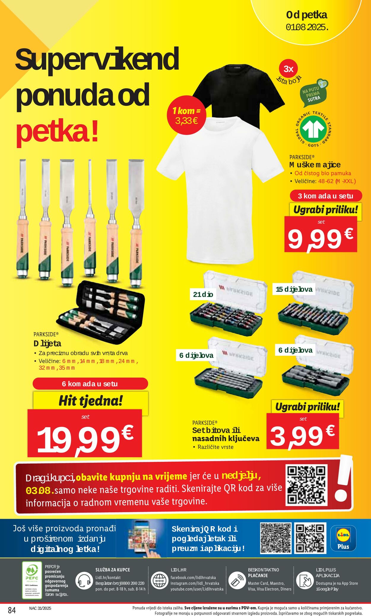 Katalog Lidl 24.07.2025 - 07.08.2025