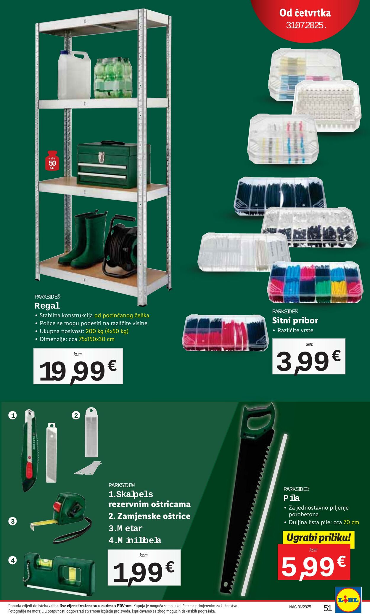 Katalog Lidl 24.07.2025 - 07.08.2025