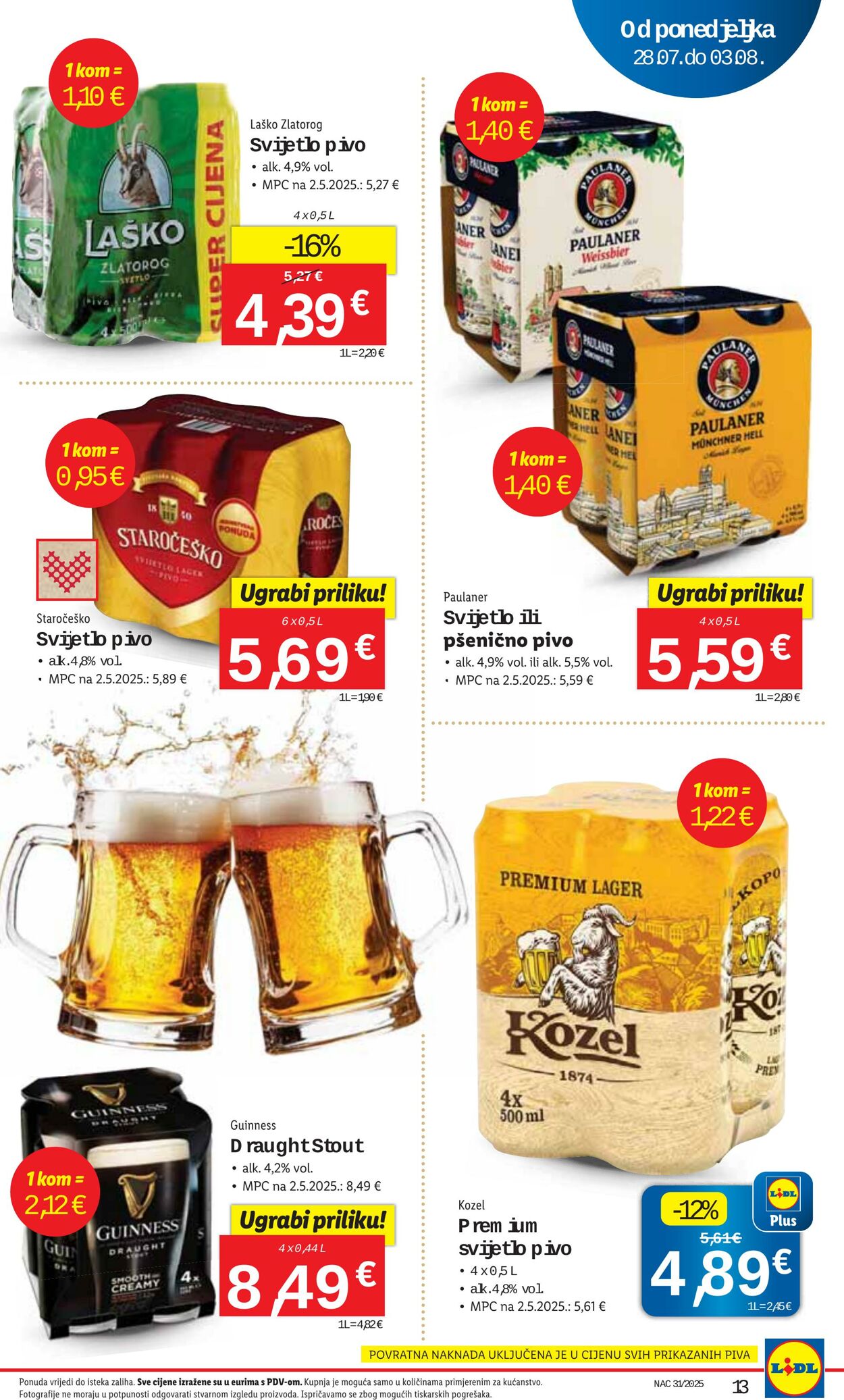Katalog Lidl 24.07.2025 - 07.08.2025