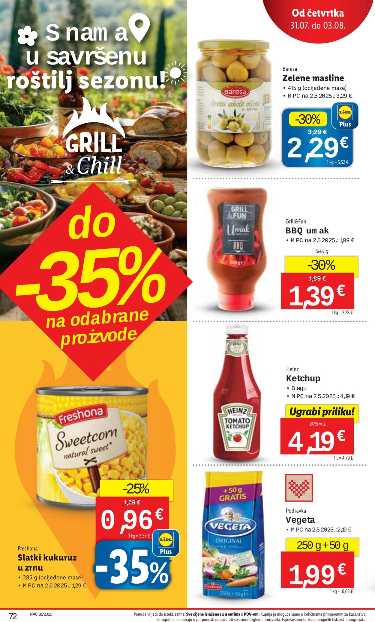 Katalog Lidl 24.07.2025 - 07.08.2025