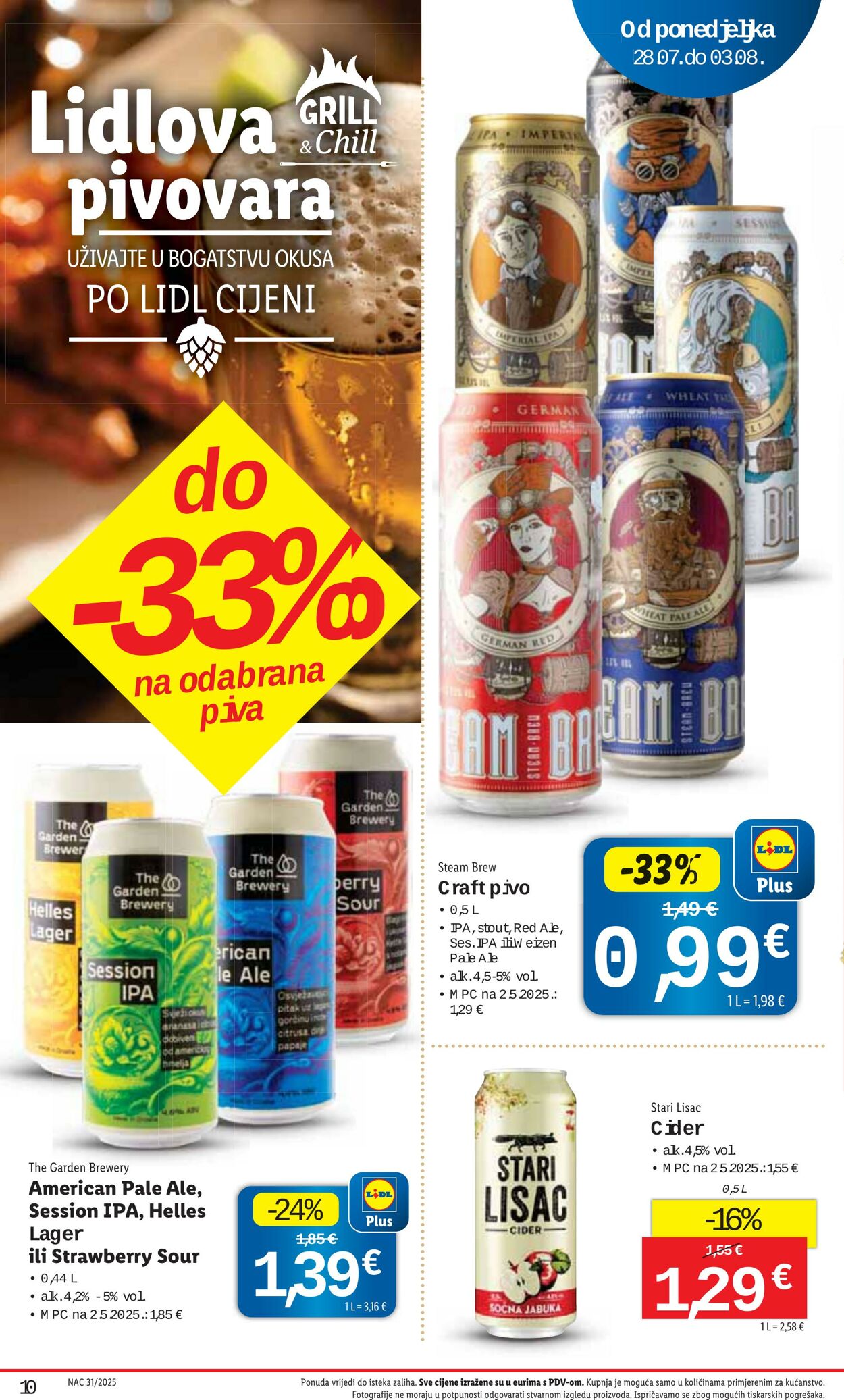 Katalog Lidl 24.07.2025 - 07.08.2025