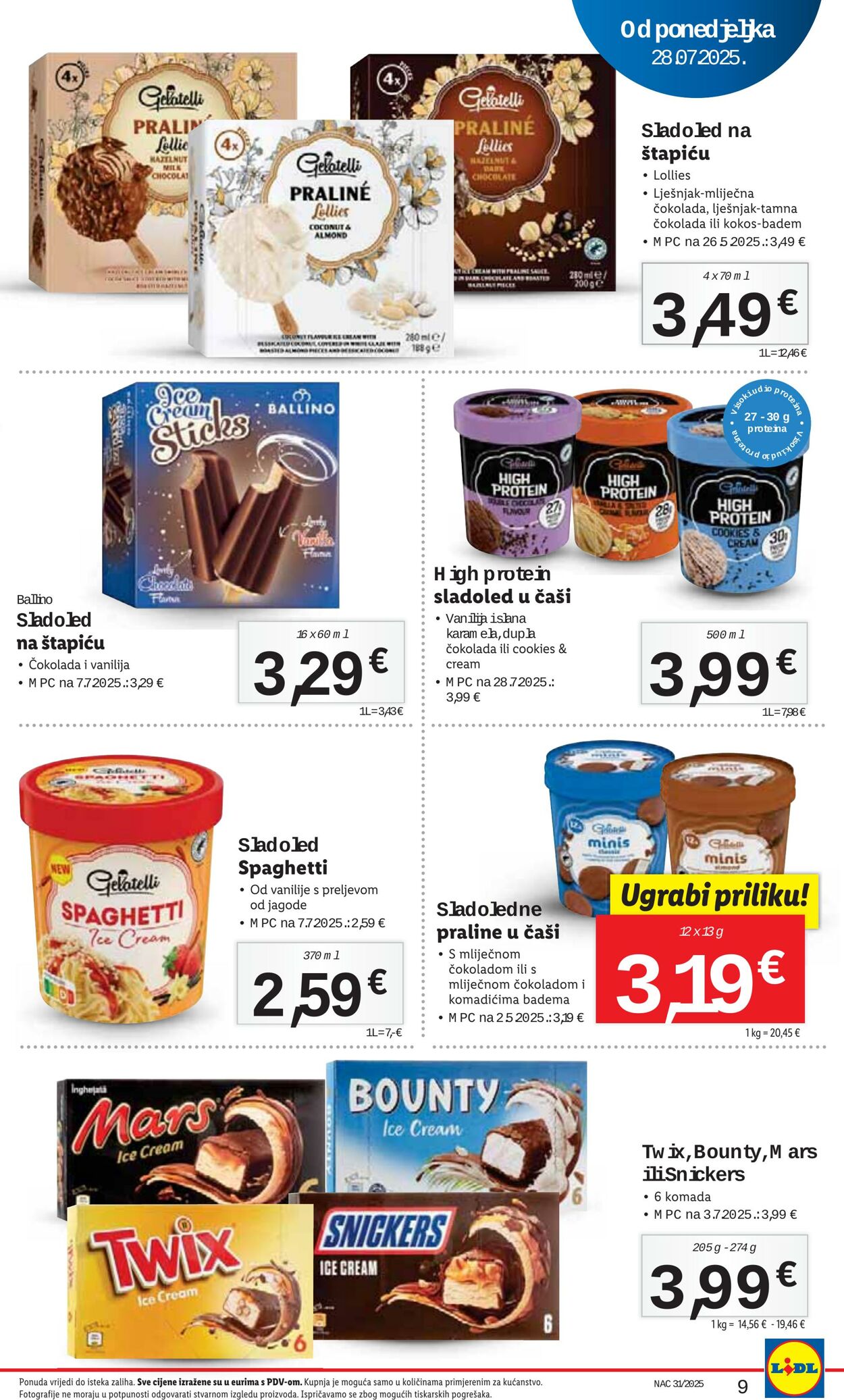 Katalog Lidl 24.07.2025 - 07.08.2025