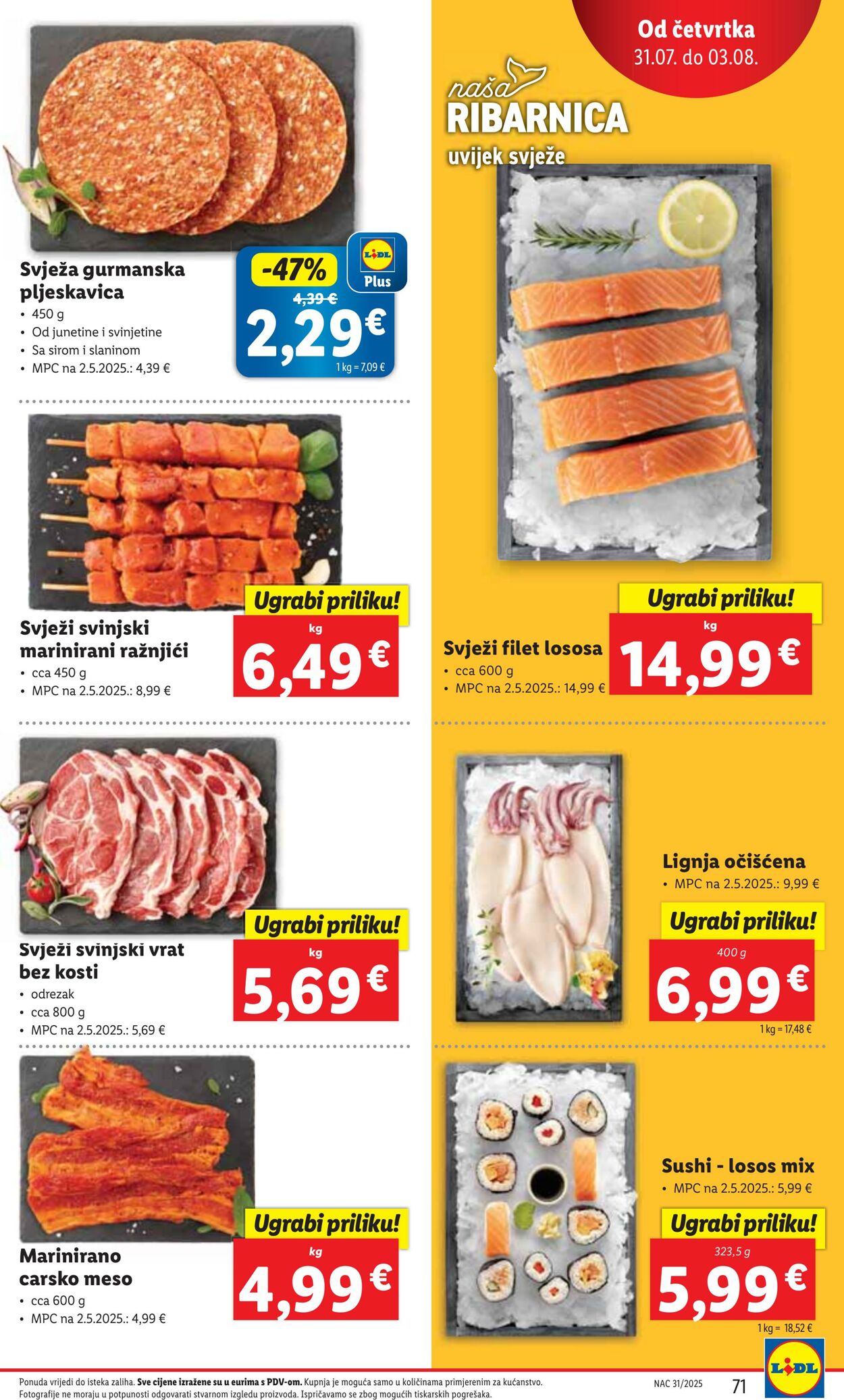 Katalog Lidl 24.07.2025 - 07.08.2025