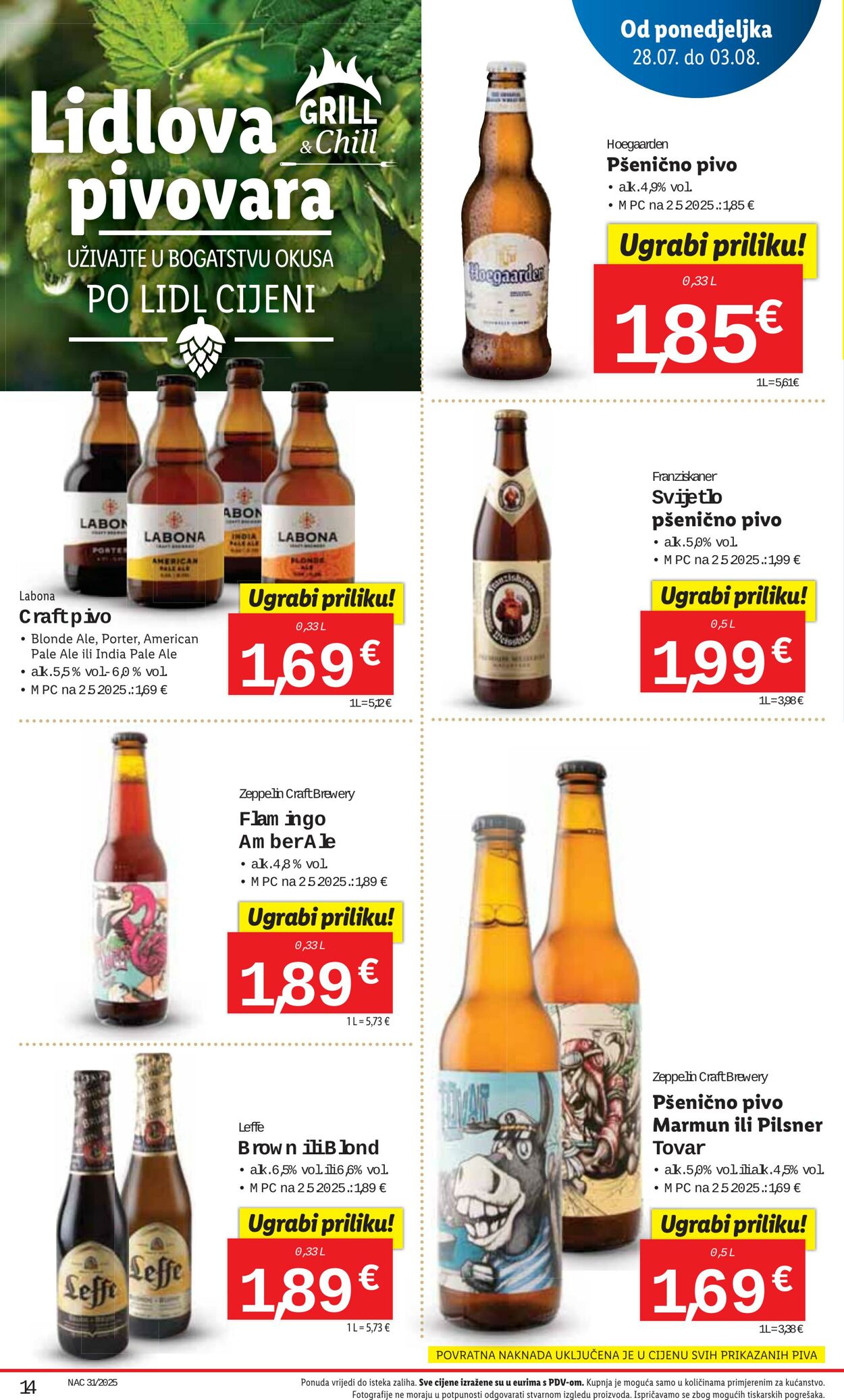 Katalog Lidl 24.07.2025 - 07.08.2025