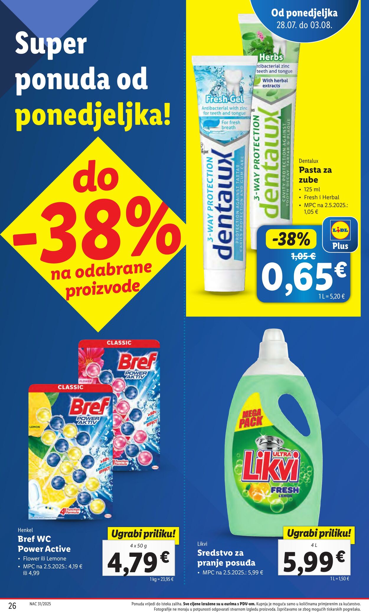 Katalog Lidl 29.07.2025 - 05.08.2025