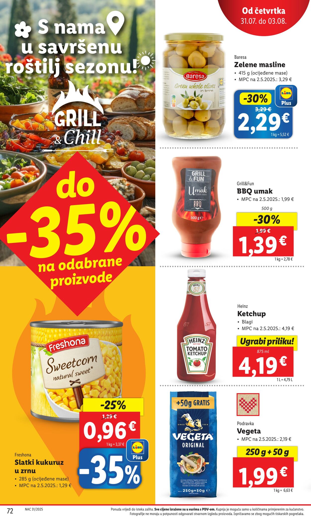 Katalog Lidl 29.07.2025 - 05.08.2025