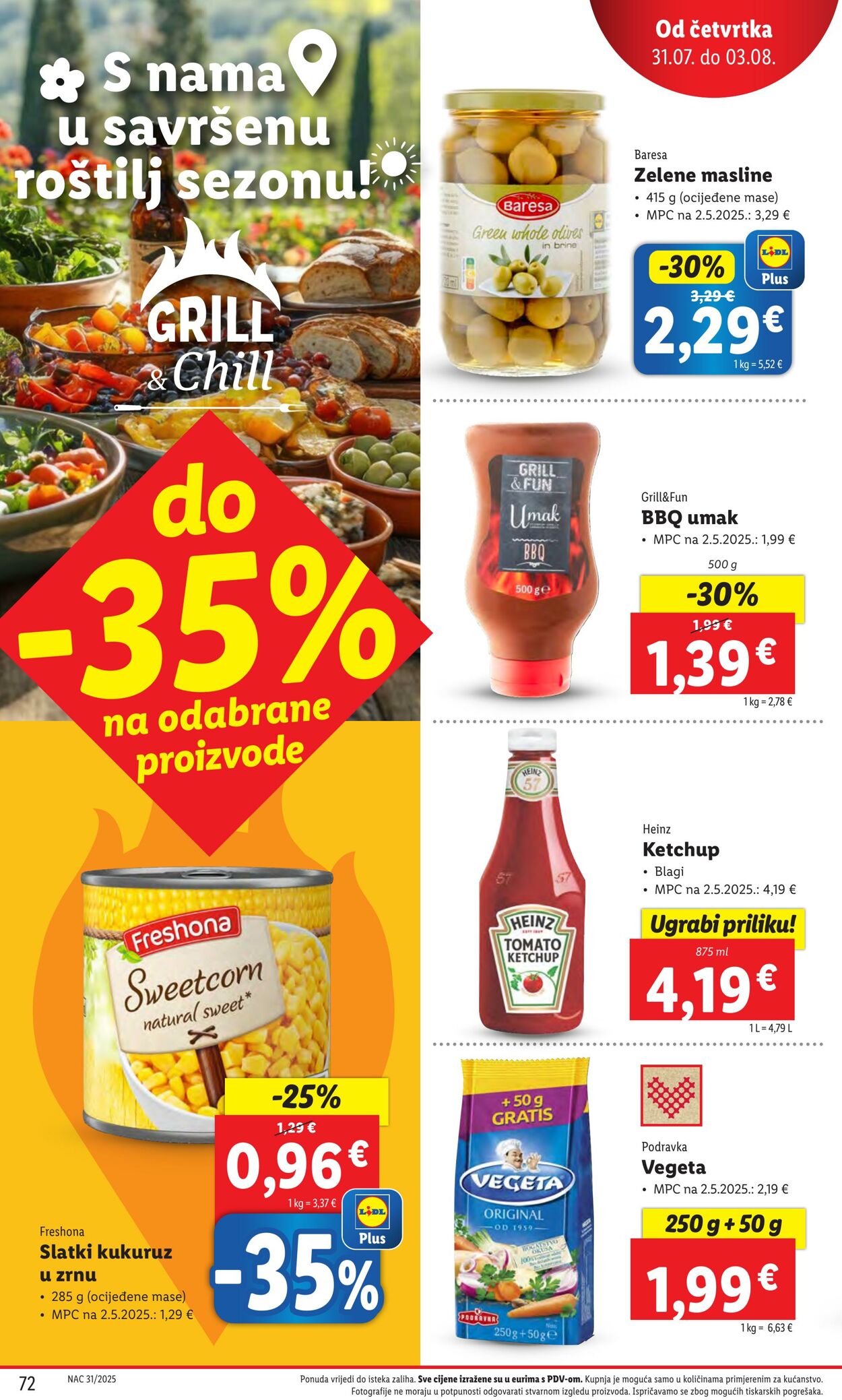 Katalog Lidl 25.07.2025 - 08.08.2025