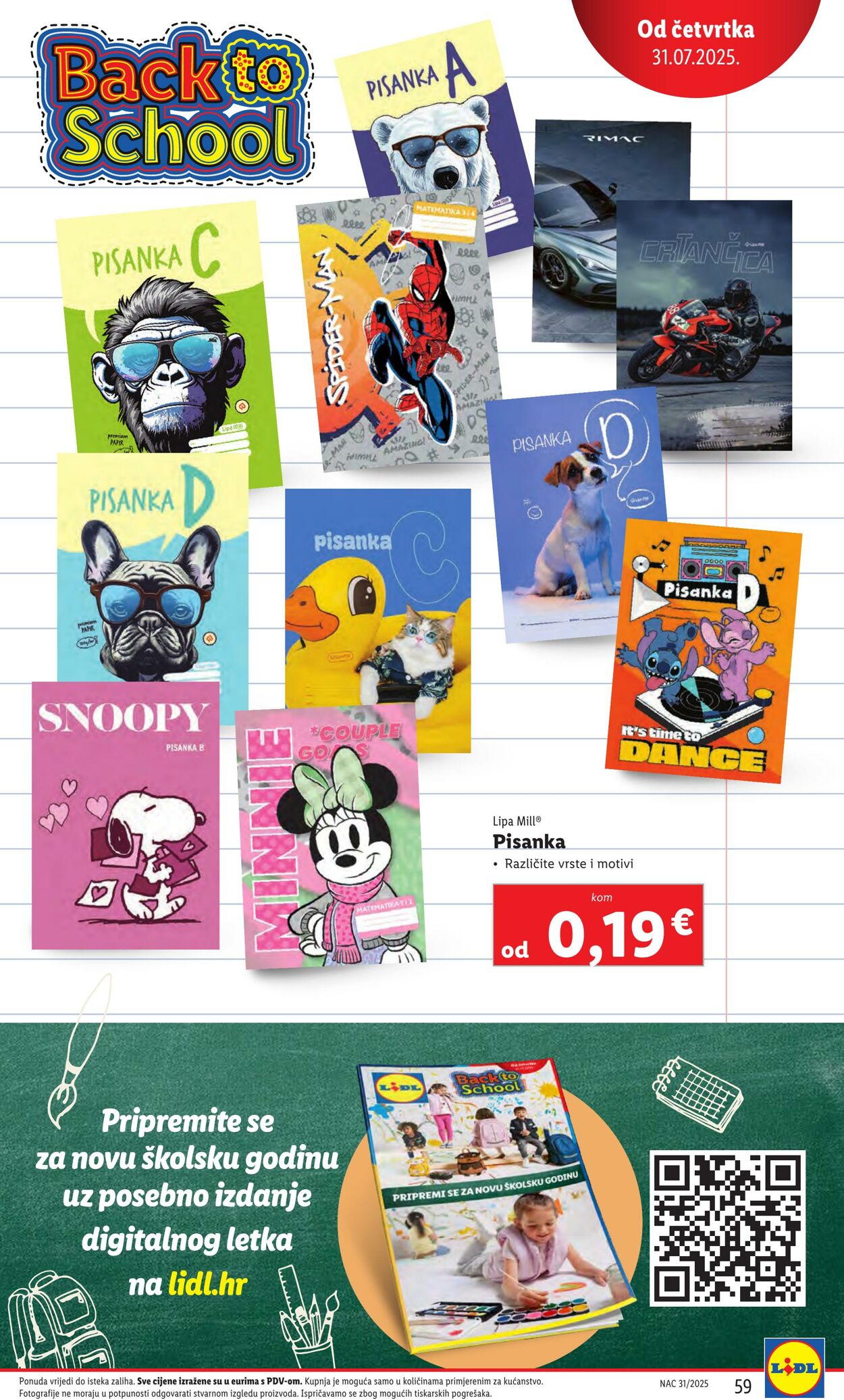 Katalog Lidl 25.07.2025 - 08.08.2025